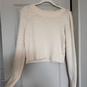 Anthropologie Maeve sweater, slight puff sleeve